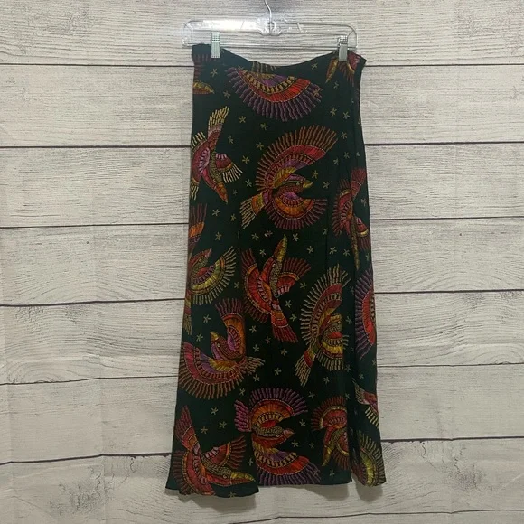 Anthropologie Farm Rio Mixed-Print Maxi Skirt XL - Picture 2 of 4